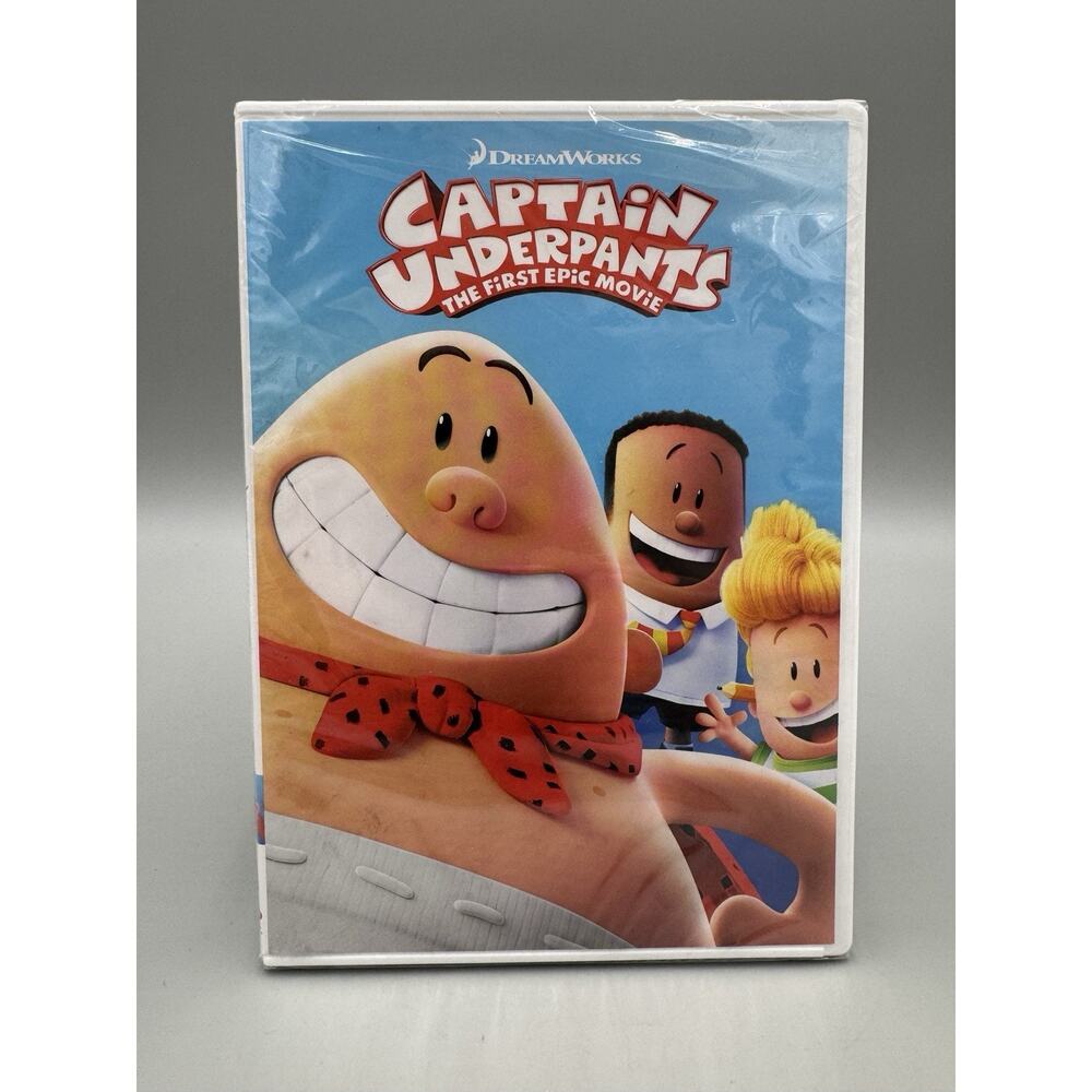 Captain Underpants: the First Epic Movie (DVD) SEALED